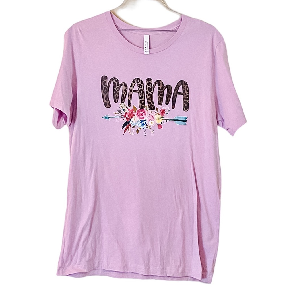 Mama Screen Print T-Shirt